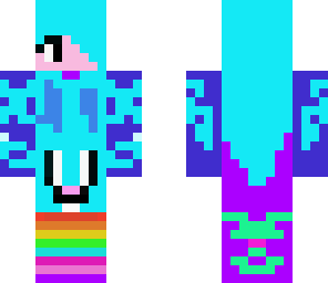 rainbow girl