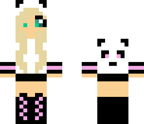 kawaii panda girl
