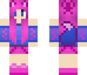 cotton candy wolf