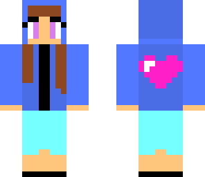 blue girl