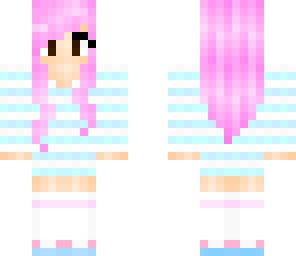 pastel hair girl