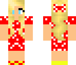 minnie mouse girl skin