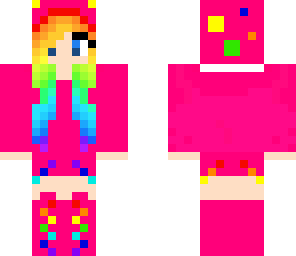 rainbow  pink