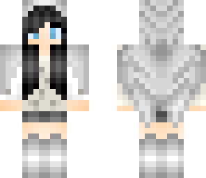 girl snow owl yus