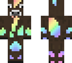 rainbow cow