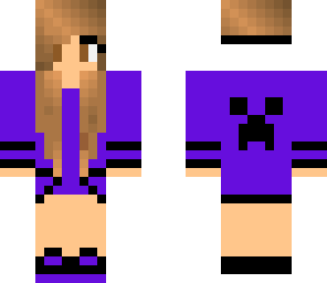 purple creeper girl