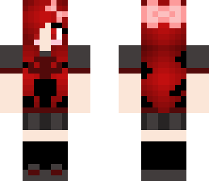 red school girl