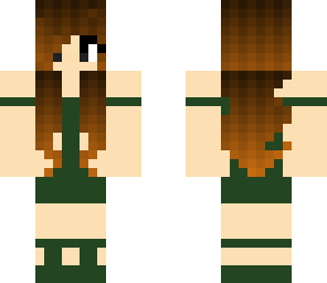 green warrior girl