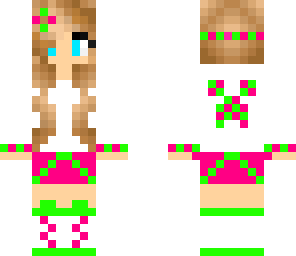 green pink creeper