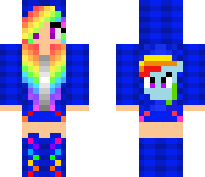 blue edited rainbowdash