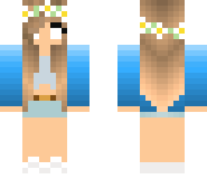 cute herobrine girl