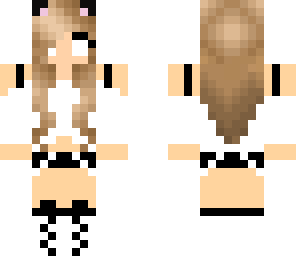 herobrine wolf girl