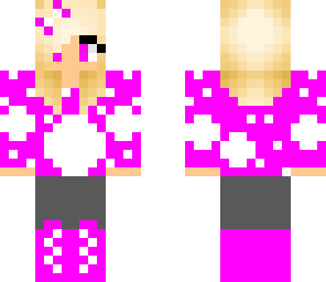 polka dot girl