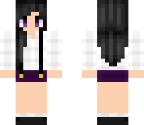 girl with purple headband