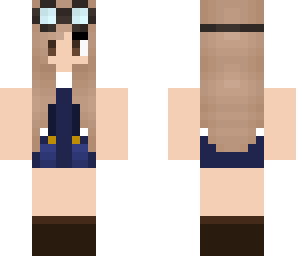 overalls girl