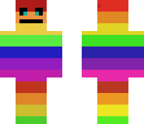 derpy rainbow man