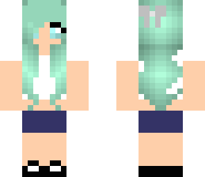 princessowl with turquoise hiar