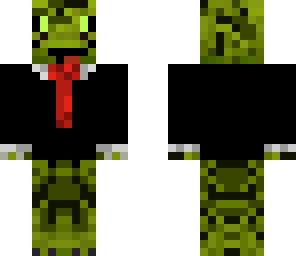 lizard in a suit
