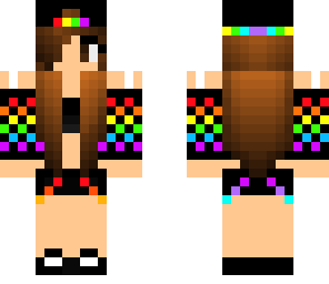 rainbow girl