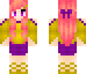 purple and yellow sunset gurl