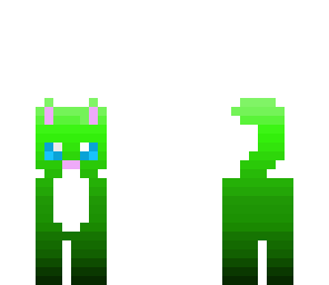 green kitty