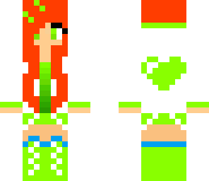 green gamer girl
