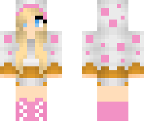 pink cake girl