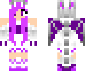purple dragon girl