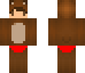 bear in speedo