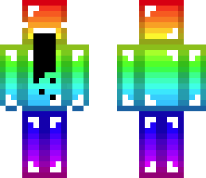 rainbow derp throwing up
