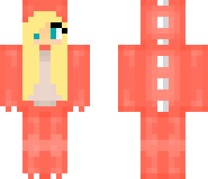 coral dino girl