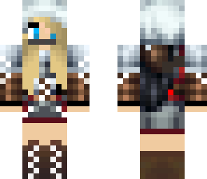assasin girl with mask