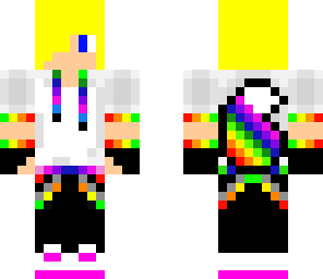 rainbow blonde dude