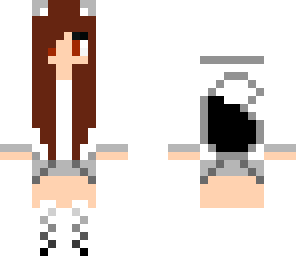 brunette wolf girl