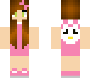 cute hello kitty girl skin