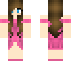 pink dress girl