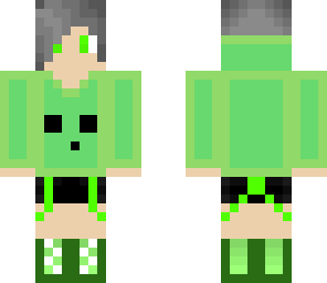 slime hoodie girl