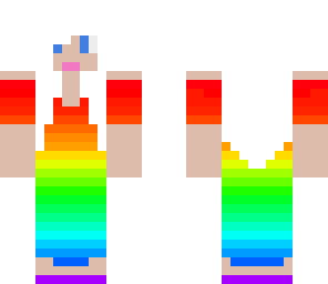 rainbow girl