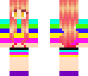 rainbow girl