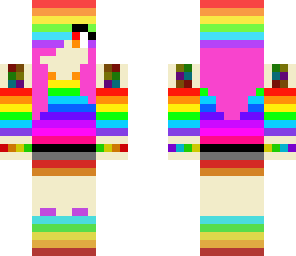 rainbow girl