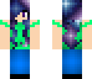 galaxy minty girl