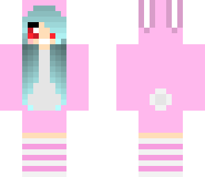 pink bunny girl