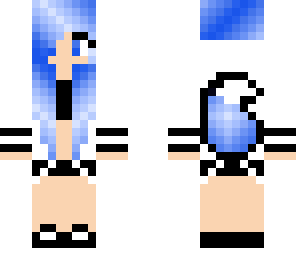 blue wolf girl