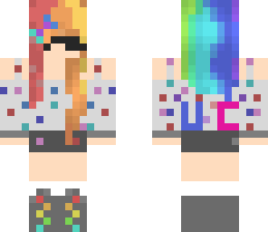 rainbow girl