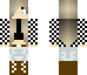 checkerd black and white