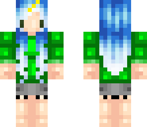 green narwhal girl