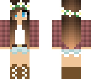 skater flower girl