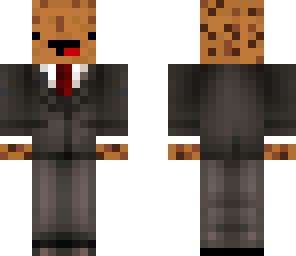 cookie in suit
