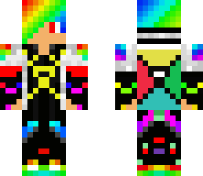 rainbow boy skull new