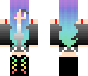 rainbow girl